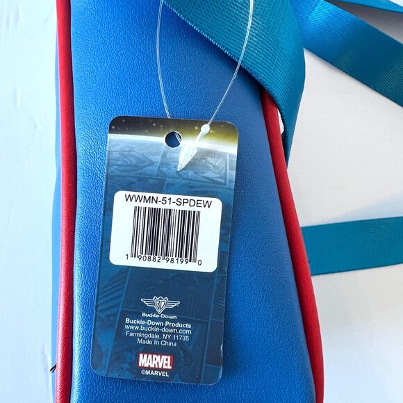 Buckle-Down Marvel Spider Man Beyond Amazing Character Collage Crossbody Bag NWT - Picture 5 of 16